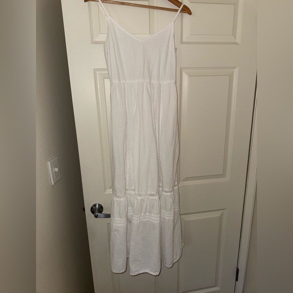 H&M White Maxi Dress